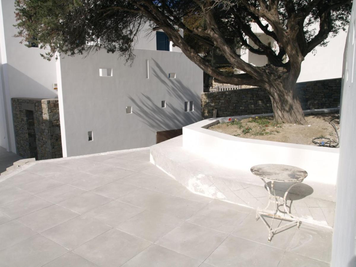 Paros-Memories-Neubau-Villen, Sportpool Aspro Chorio Eksteriør billede