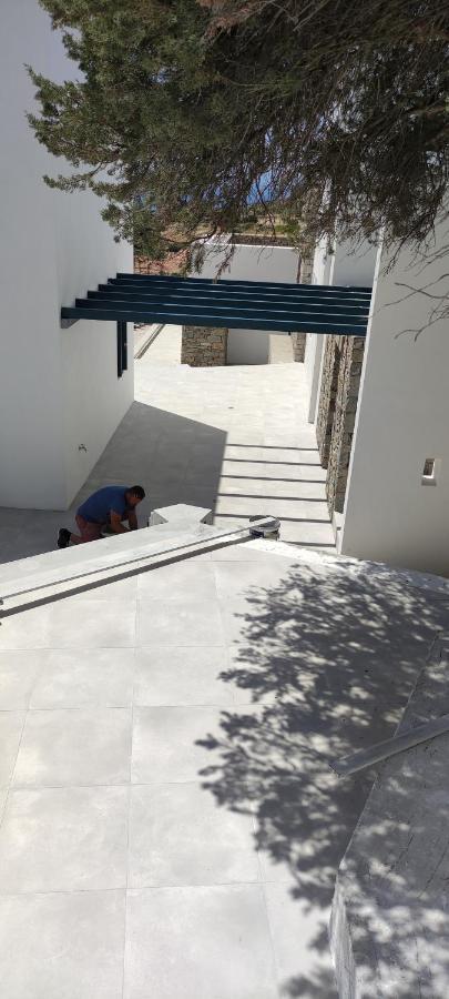 Paros-Memories-Neubau-Villen, Sportpool Aspro Chorio Eksteriør billede