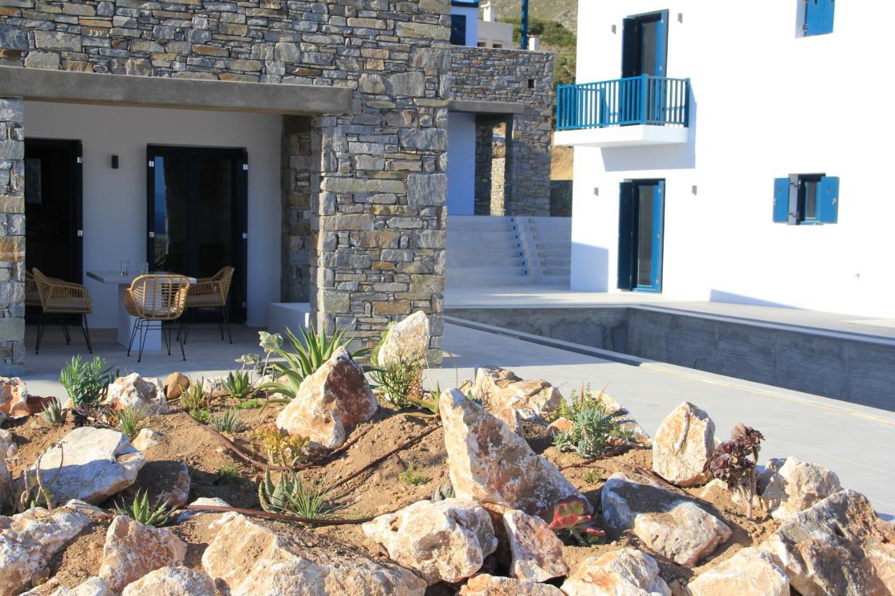Paros-Memories-Neubau-Villen, Sportpool Aspro Chorio Eksteriør billede