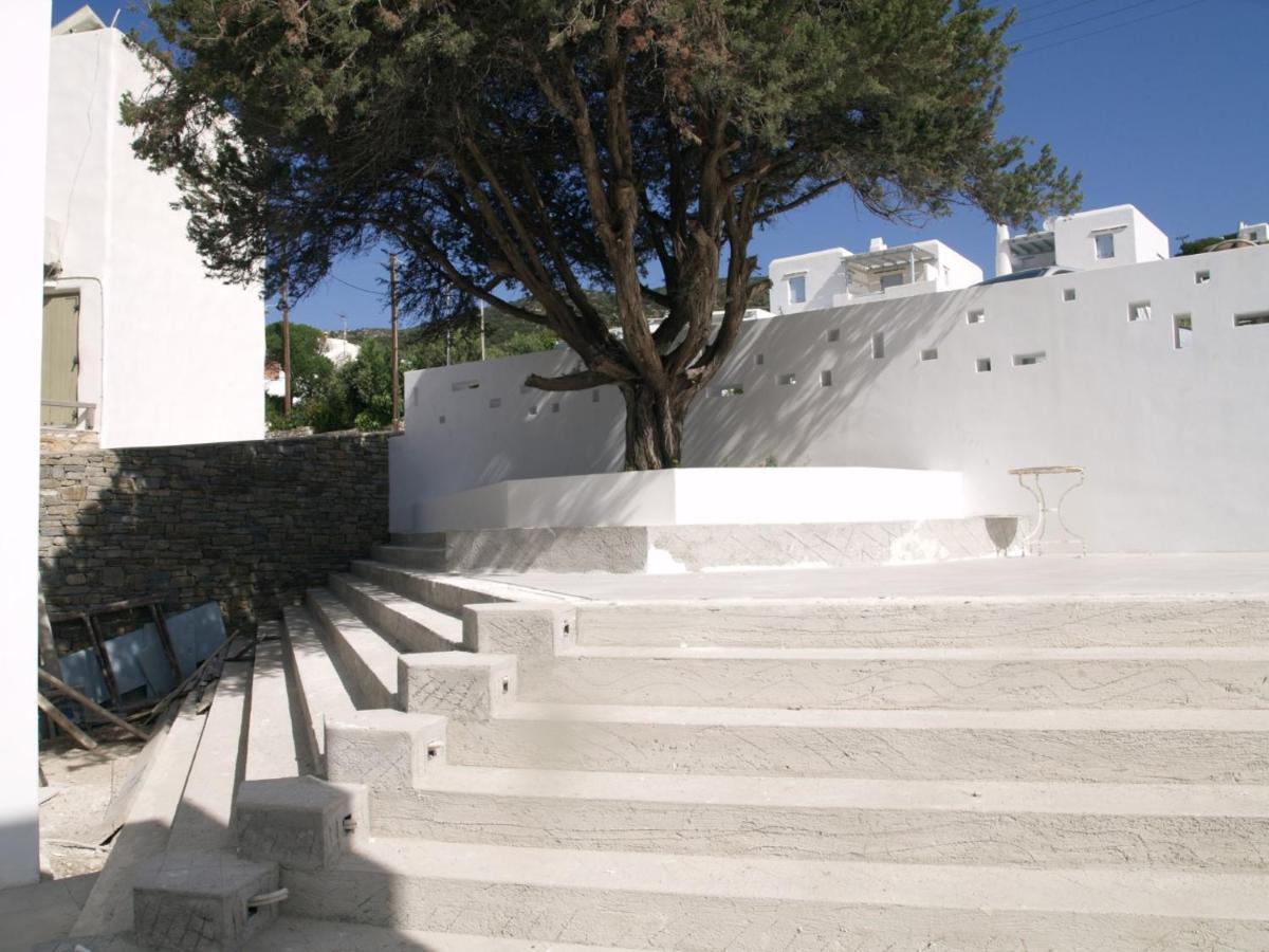 Paros-Memories-Neubau-Villen, Sportpool Aspro Chorio Eksteriør billede