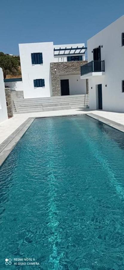 Paros-Memories-Neubau-Villen, Sportpool Aspro Chorio Eksteriør billede
