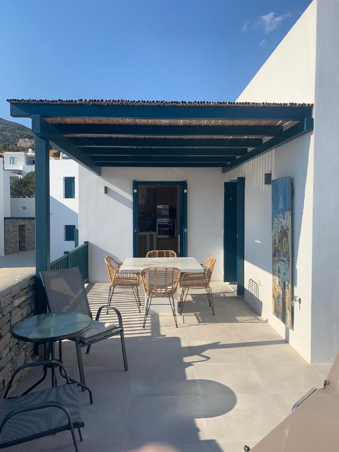 Paros-Memories-Neubau-Villen, Sportpool Aspro Chorio Eksteriør billede