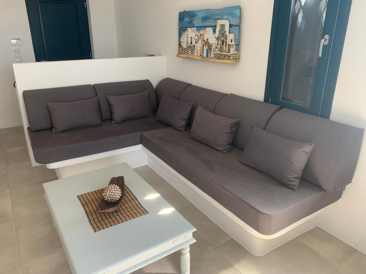 Paros-Memories-Neubau-Villen, Sportpool Aspro Chorio Eksteriør billede