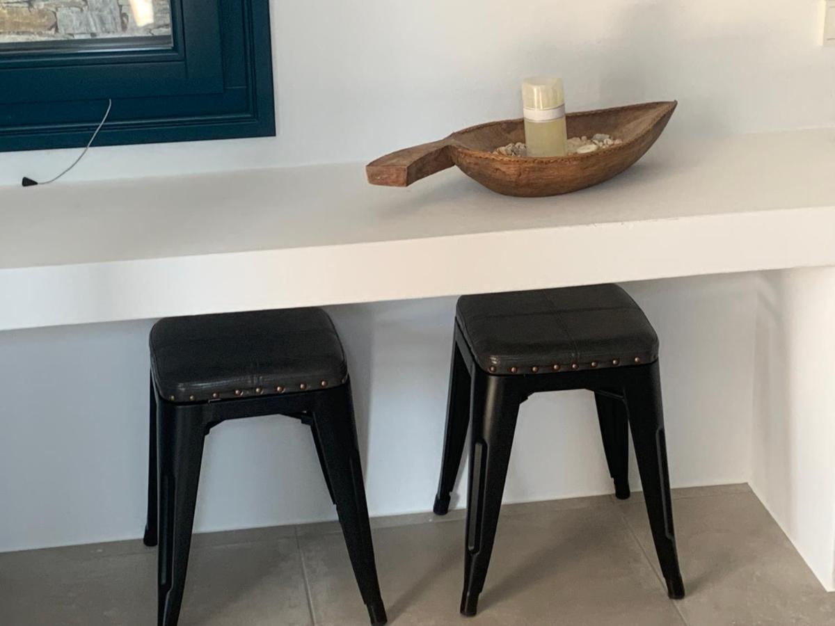 Paros-Memories-Neubau-Villen, Sportpool Aspro Chorio Eksteriør billede