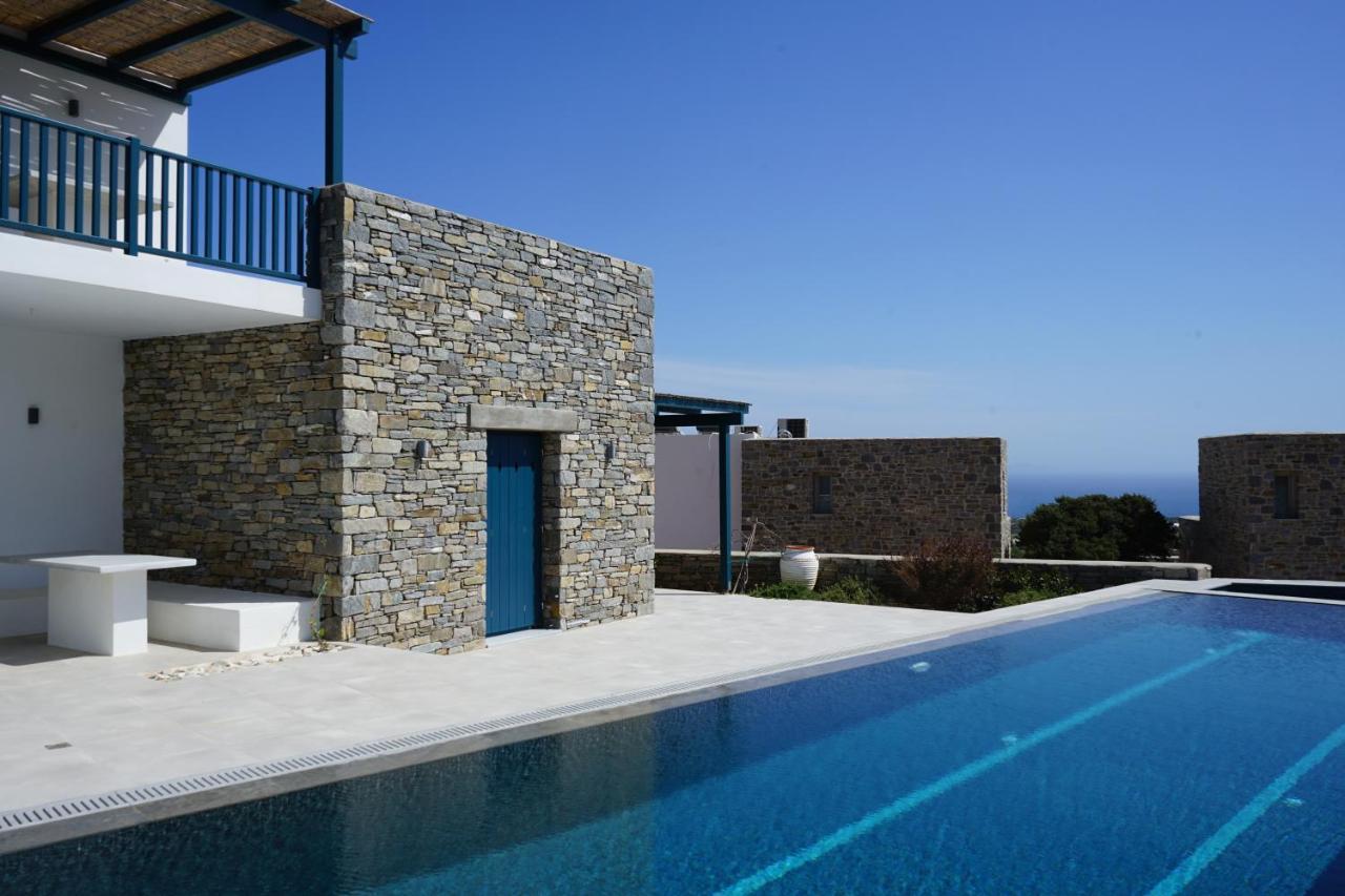 Paros-Memories-Neubau-Villen, Sportpool Aspro Chorio Eksteriør billede