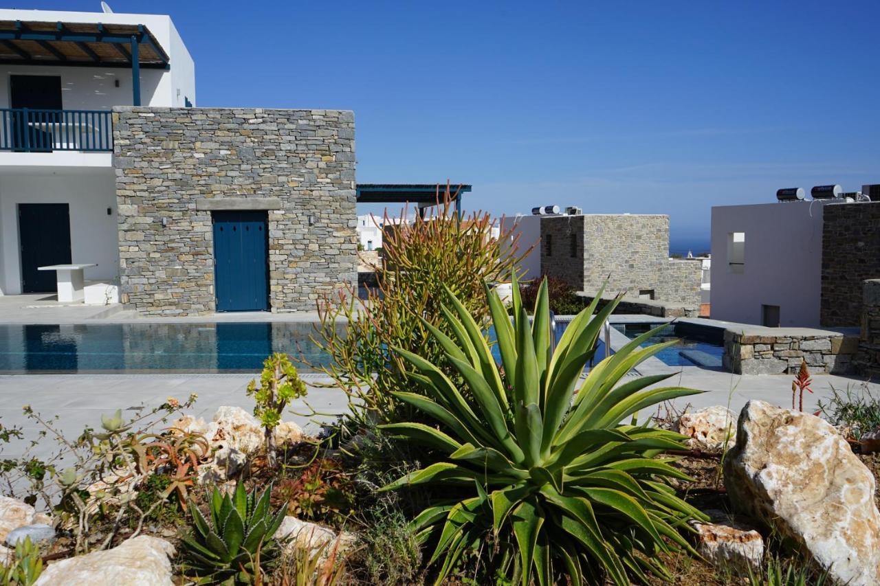 Paros-Memories-Neubau-Villen, Sportpool Aspro Chorio Eksteriør billede