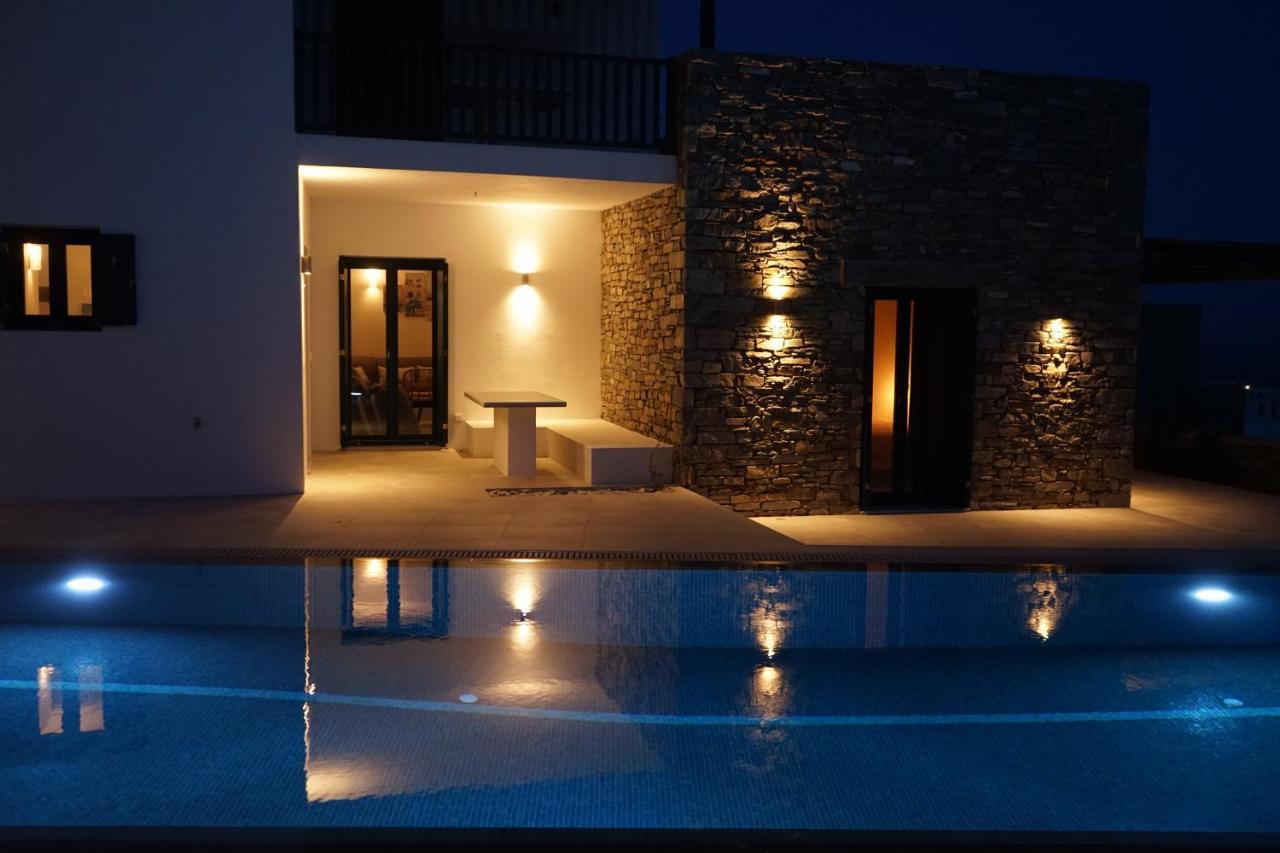 Paros-Memories-Neubau-Villen, Sportpool Aspro Chorio Eksteriør billede